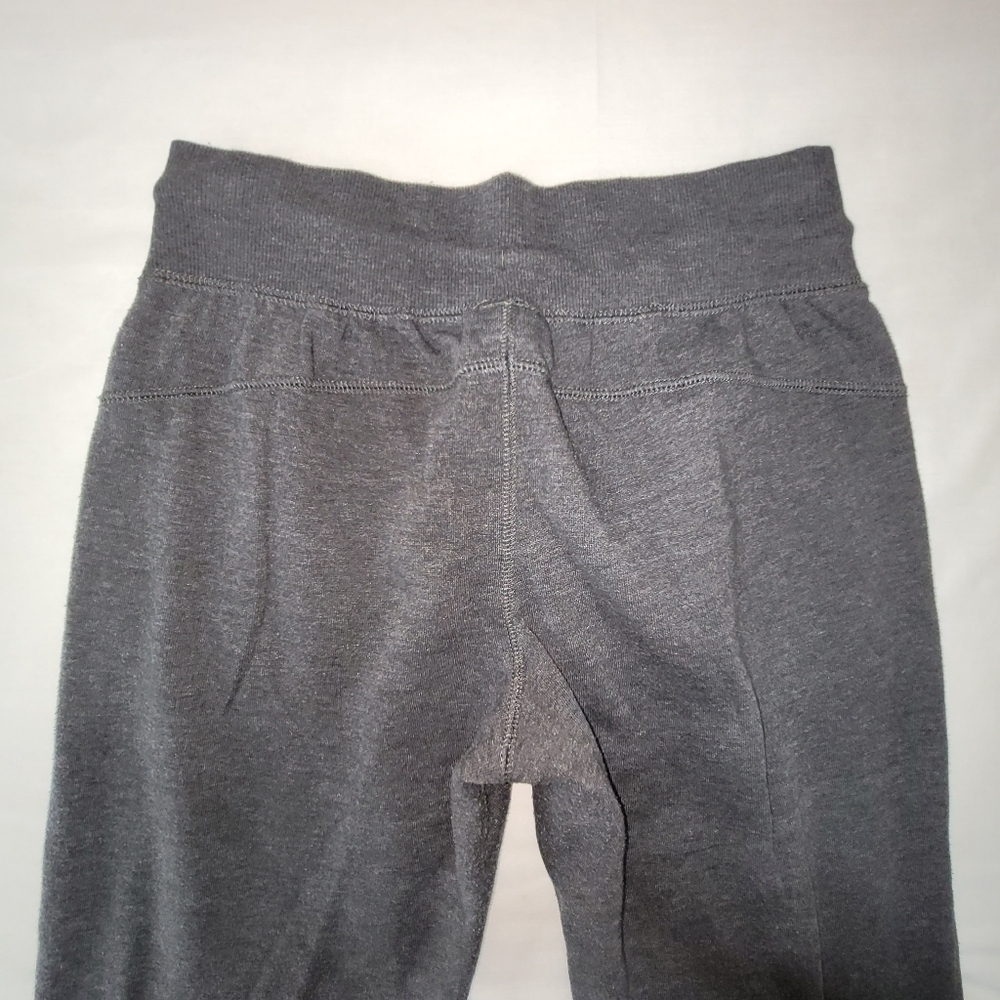 Reebok Drawstring Dark Gray Mid-rise Joggers W/Pockets Women's Size XS - Picture 4 of 13